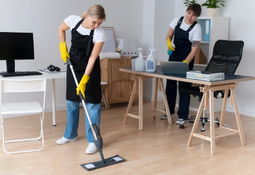 Nettoyage de bureau professionnel à Homblières